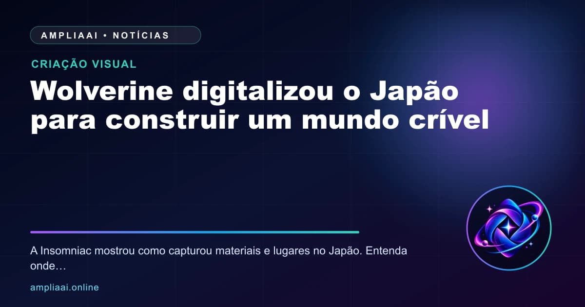 Capa do artigo: Wolverine digitalizou o Japão para construir um mundo crível