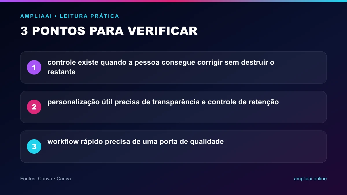 Três pontos para verificar em Canva AI 2.0 promete devolver ao designer o controle das camadas